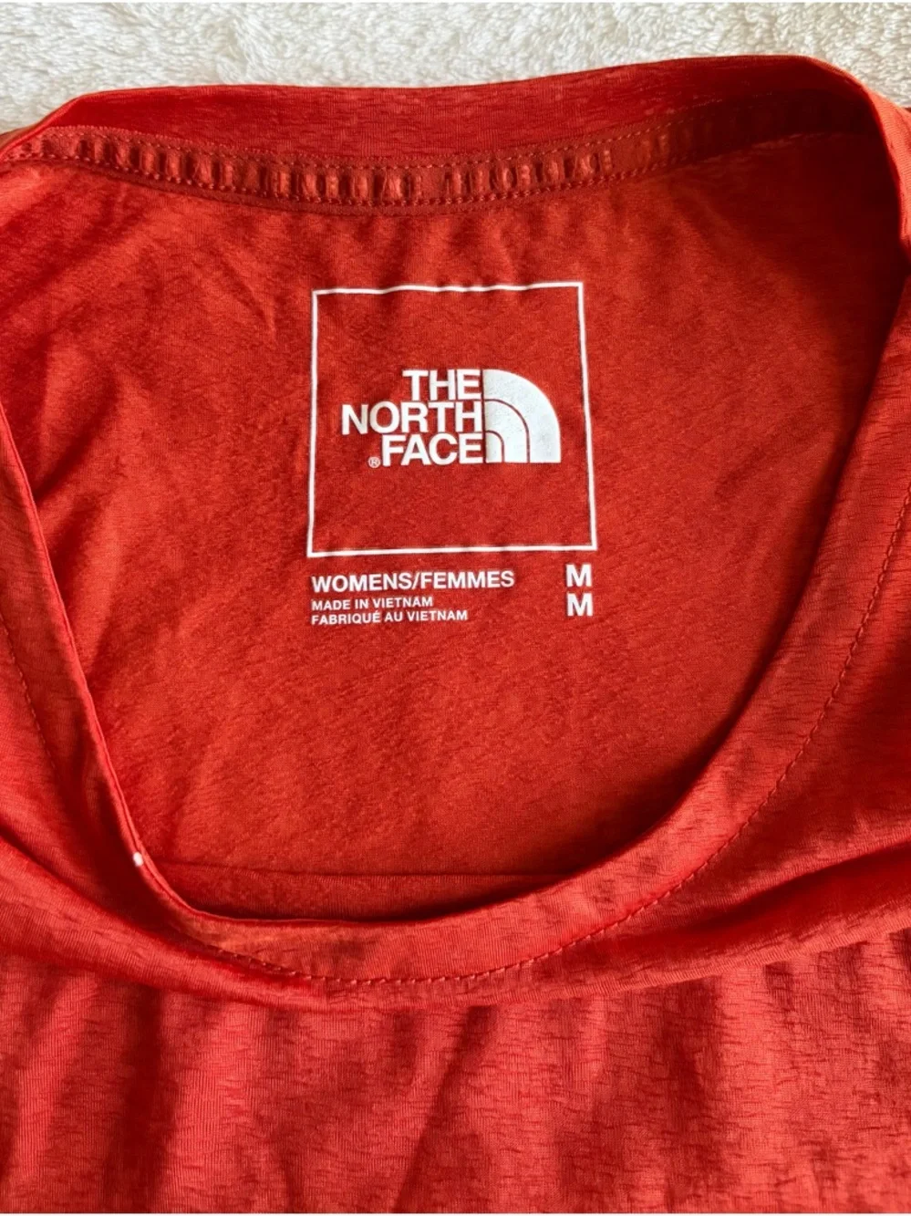 The North Face Red Women's Crew Neck Tee - Picture 3 of 5